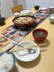 大阪市の精神科特化訪問看護ステーションくるみのまかない麻婆豆腐