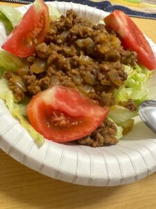 相談支援のくるみさんをお招きして七夕の夜にまかない会を開催しました。