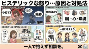 子どもにヒステリックに怒ってしまう病気はある?原因と対処法を解説
