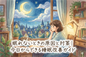 【完全版】眠れないときの原因と対策｜今日からできる睡眠改善ガイド
