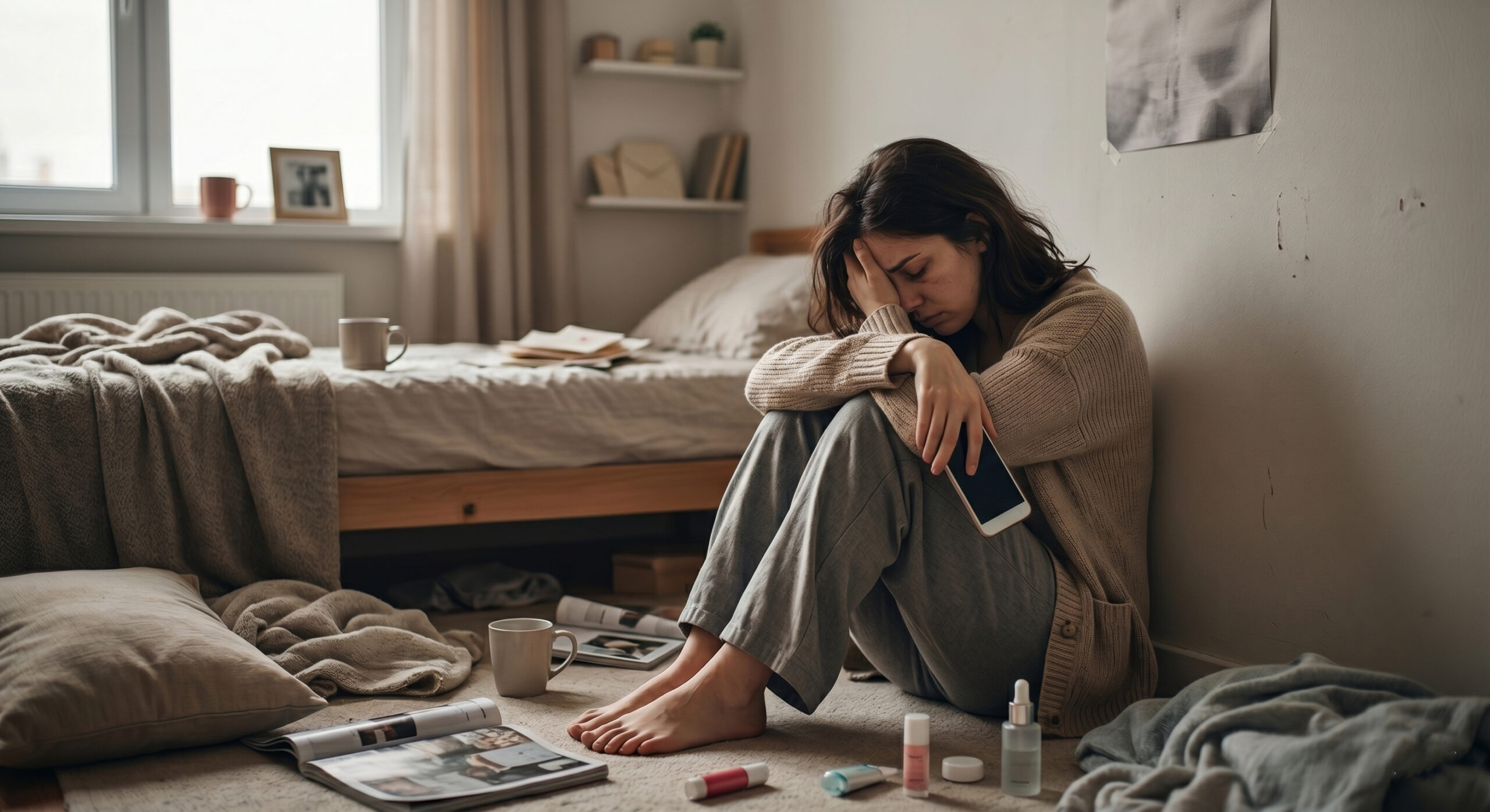 心が壊れてる人の顔つき｜外見に現れる7つのサインと周囲ができること